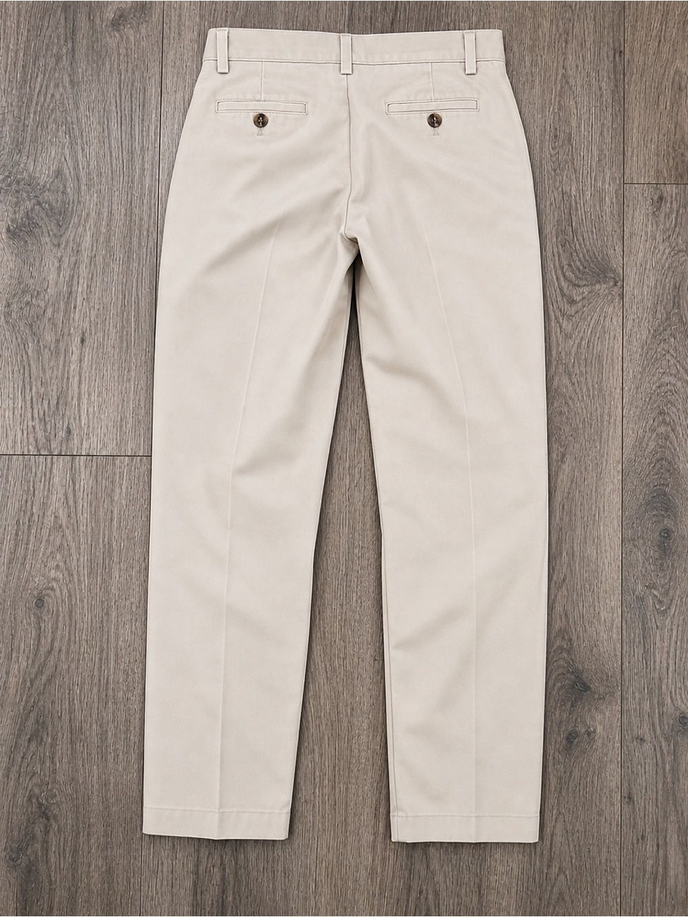 Brooks Brothers Fleece Youth Khaki Pants Size 14 Classic Dress Chinos EUC - Picture 2 of 4